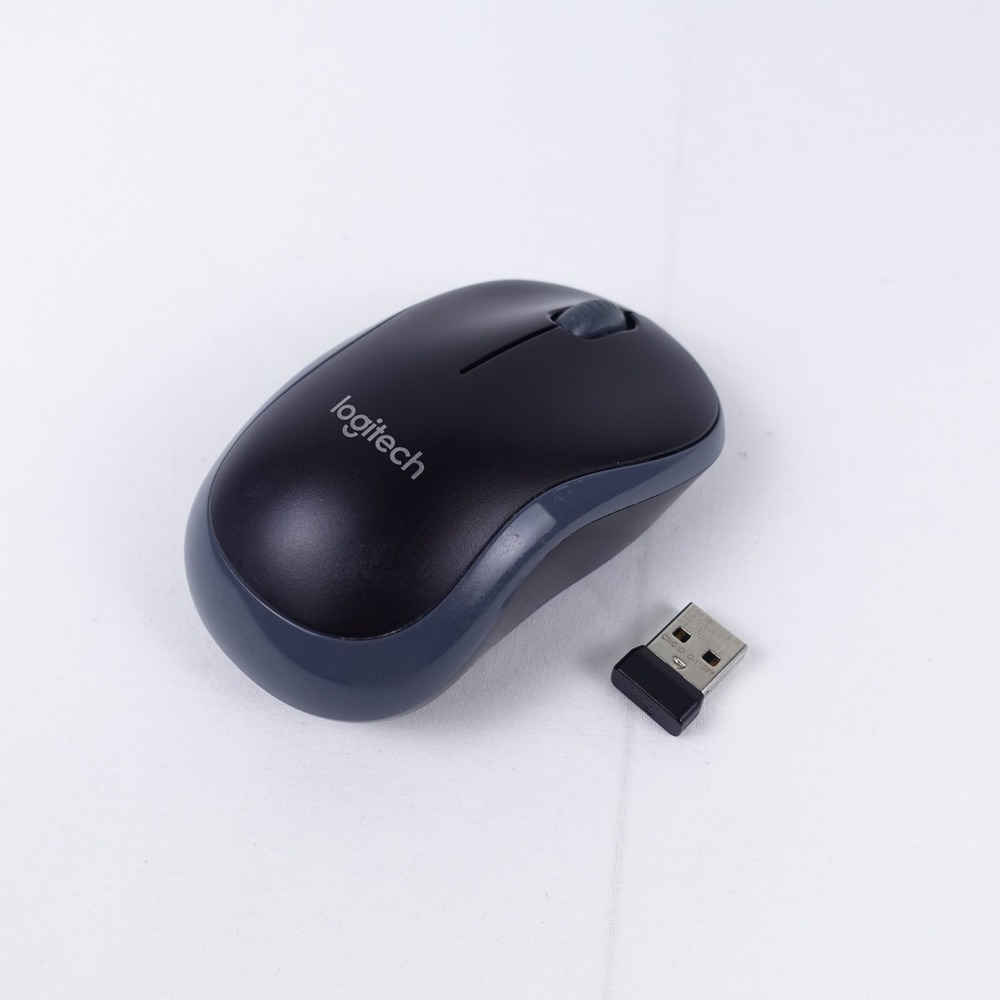 Logitech M185 Wireless Mouse w/ USB Receiver Dongle M-R0061